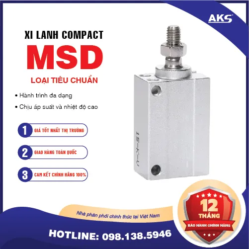 MU10X40 Xi lanh compact AKS (MU10-40)